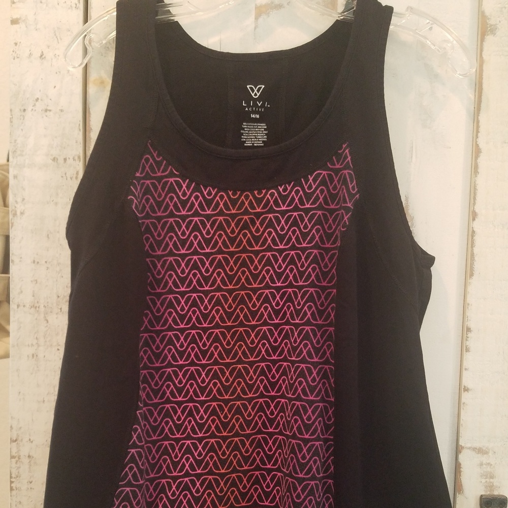 LIVI ACTIVE WEAR,  SIZE LARGE EUC